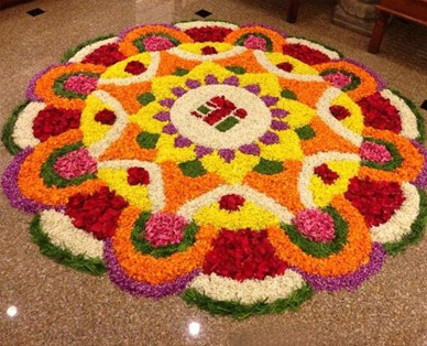 pongal festivals kolam design