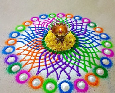 kolam for pongal